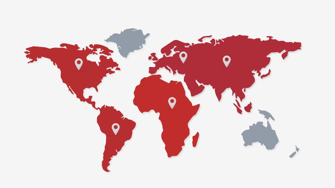 خريطة العالم